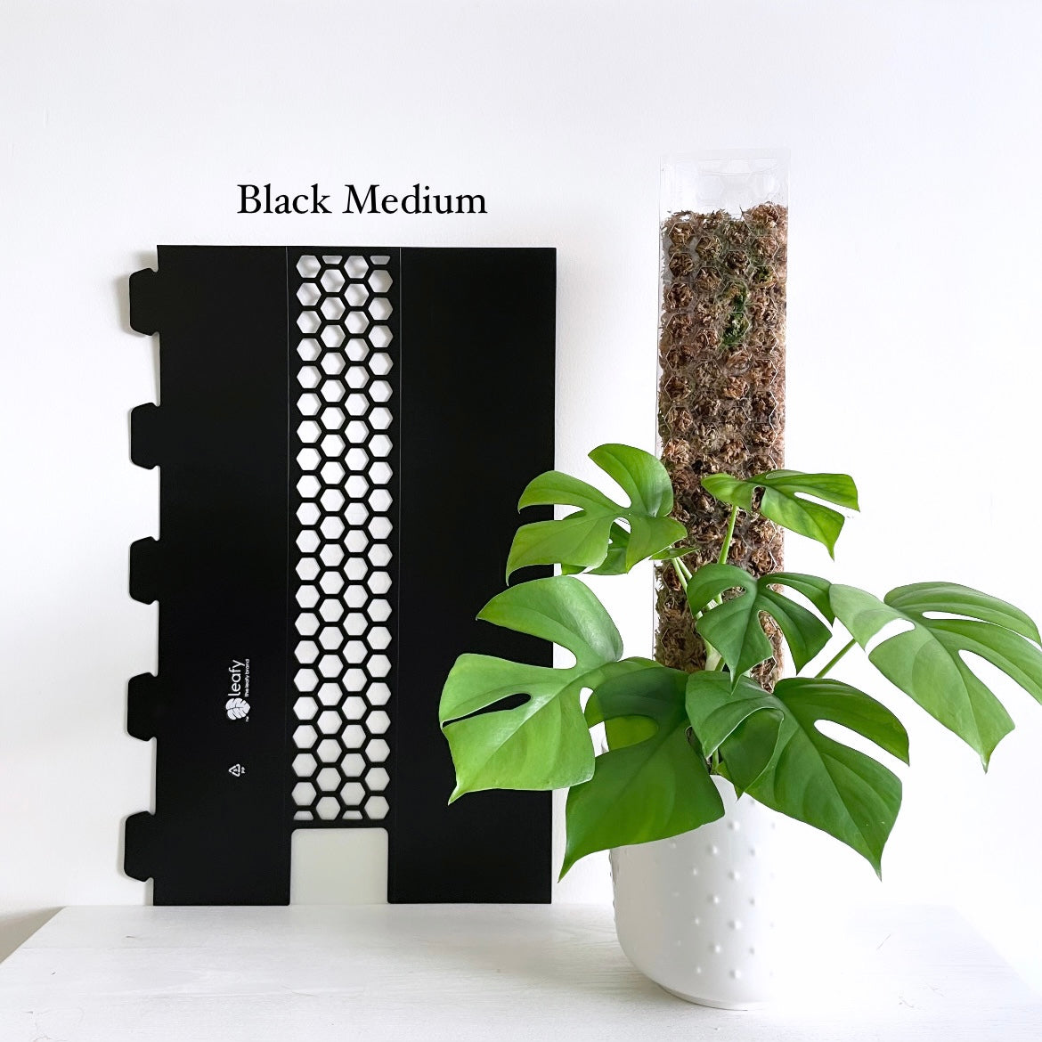 leafy モスポール ブラック ミディアムサイズ