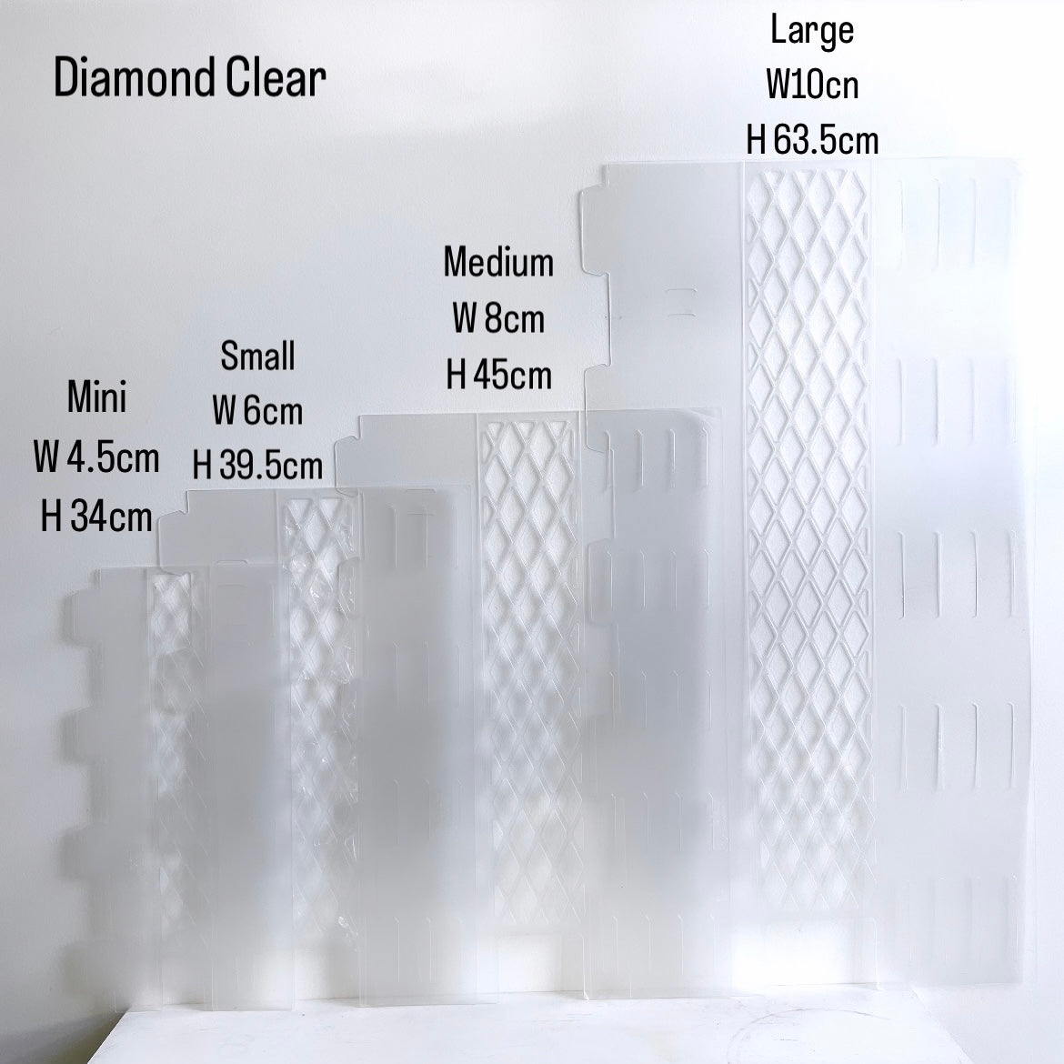 Leafy モスポール ダイヤモンド クリア サイズ