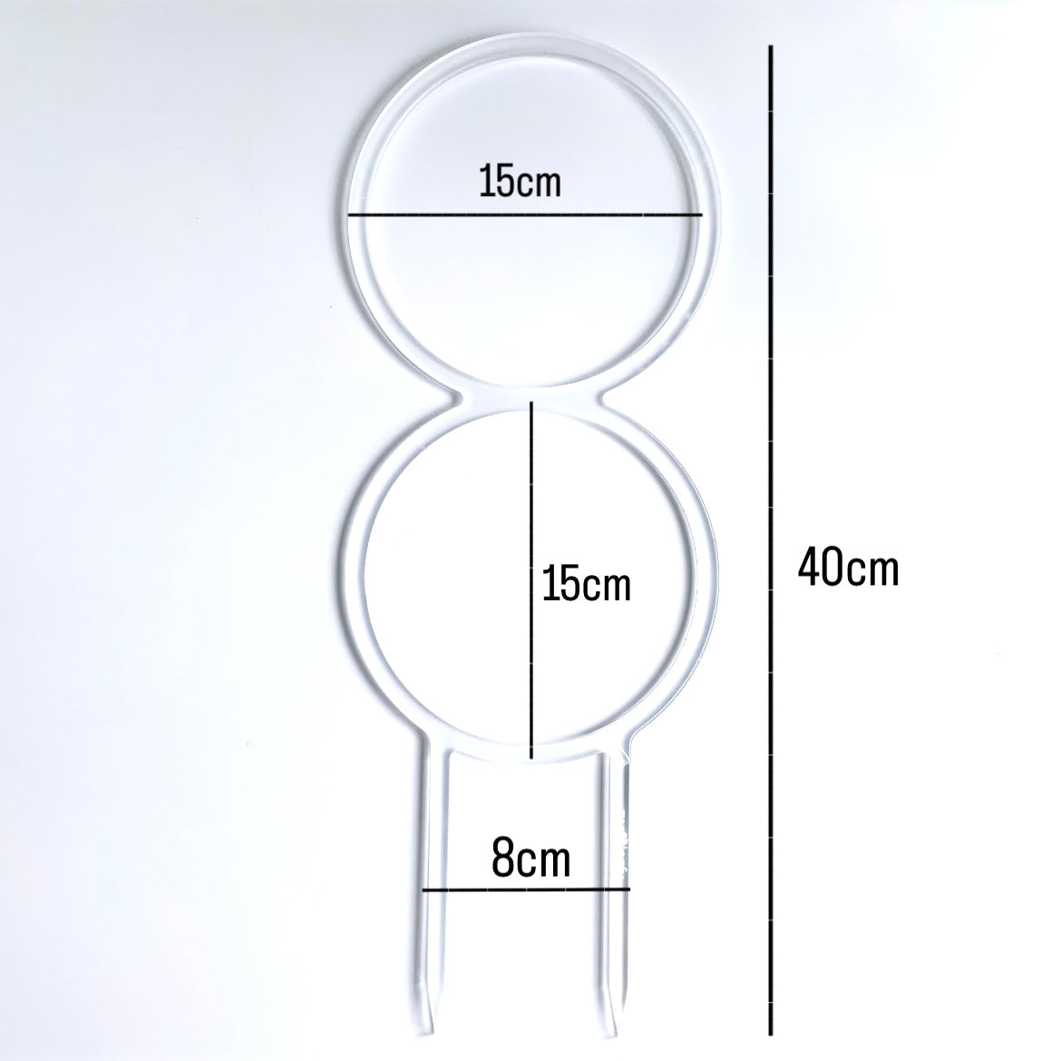ダブルフープトレリスサイズ