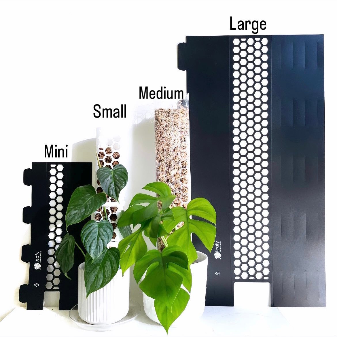 leafy モスポール ブラック サイズ